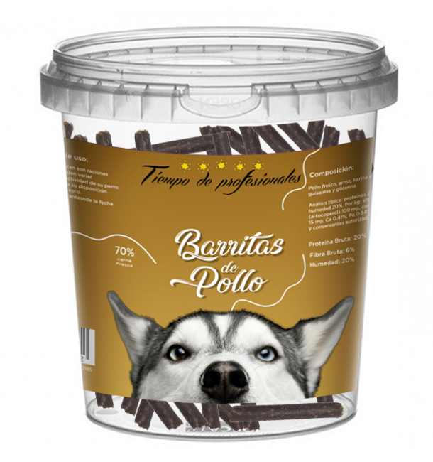 Barritas de pollo